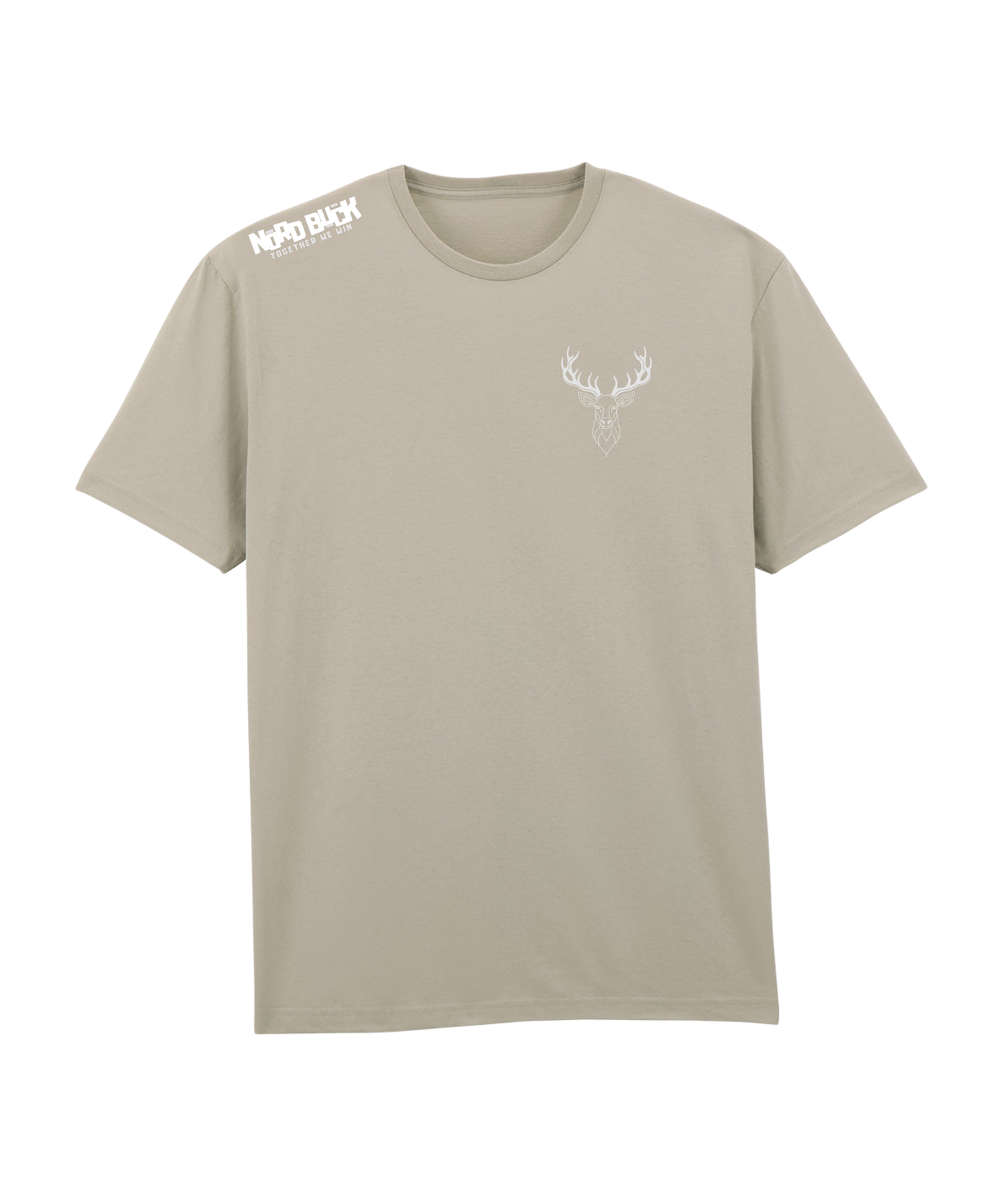 Adults Lightweight Tee (Beige)