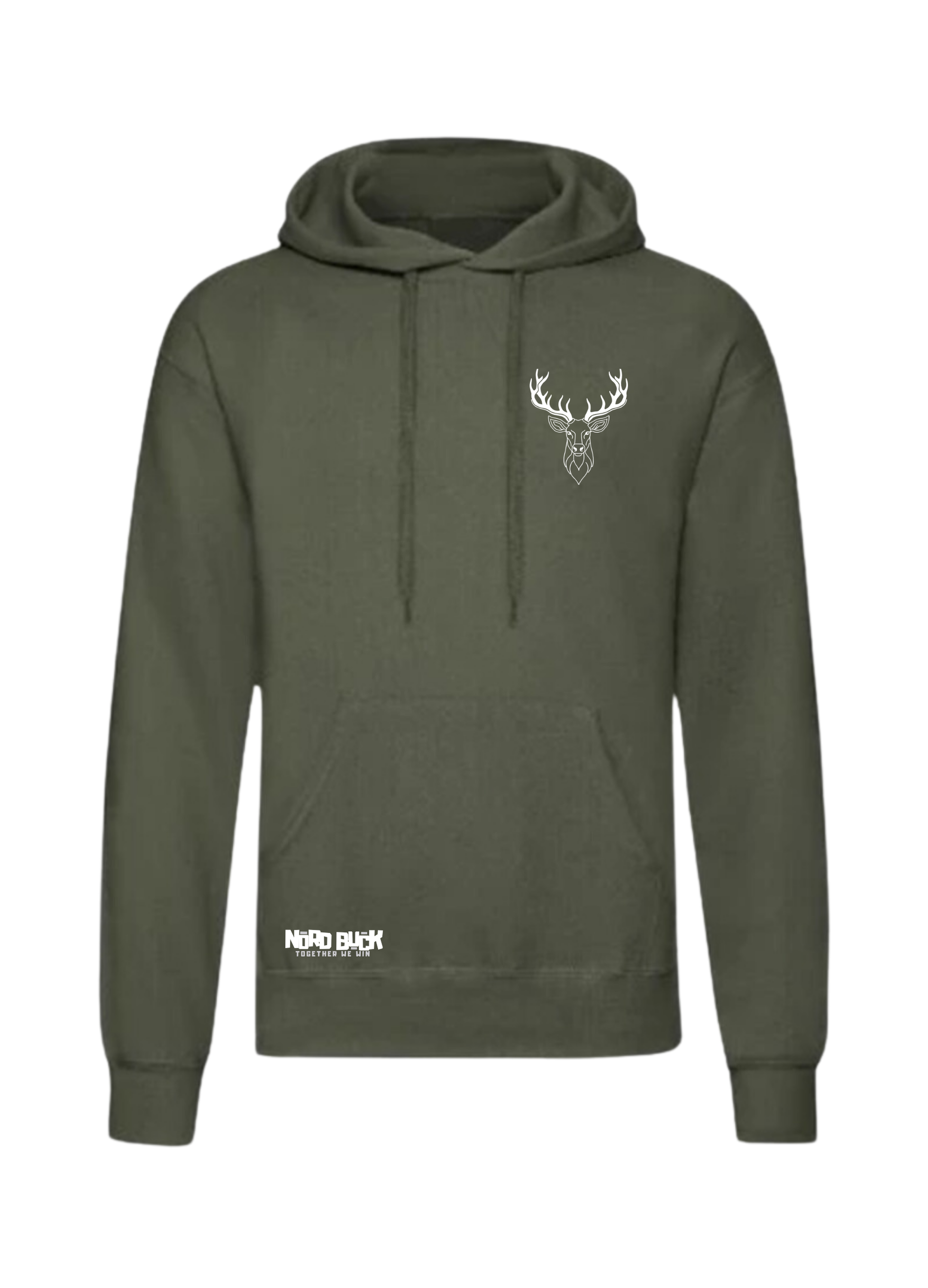 Adults Comfort Fit Hoodie (Green)