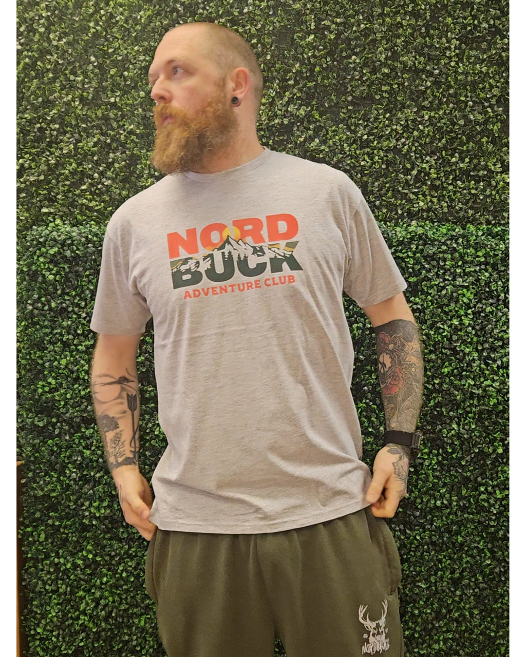 Men's 100% cotton short sleeve T-Shirt Grey