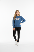 Casual Crewneck sweatshirt with pockets (Royal Blue)