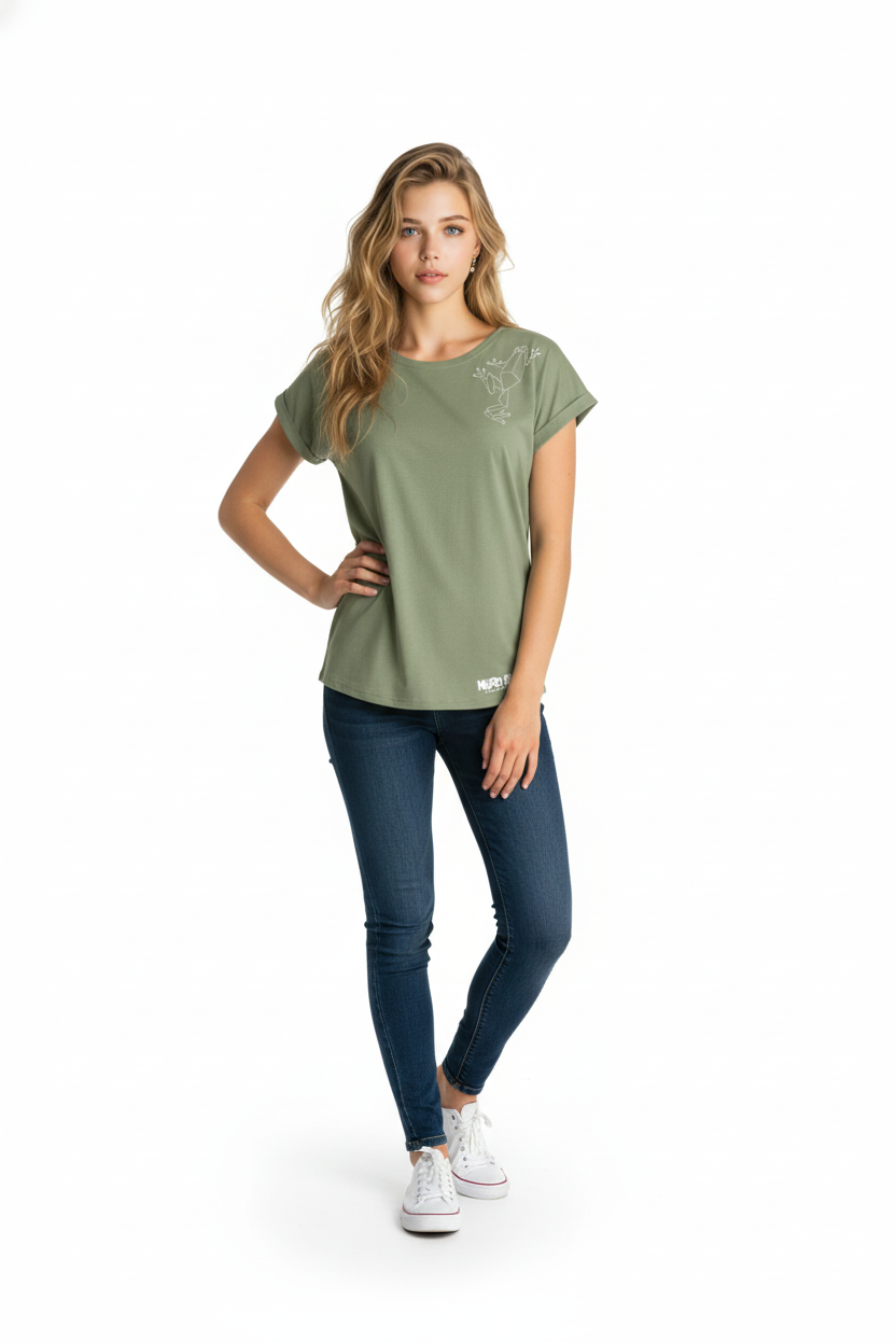 Women's Short Sleeve Shoulder Top