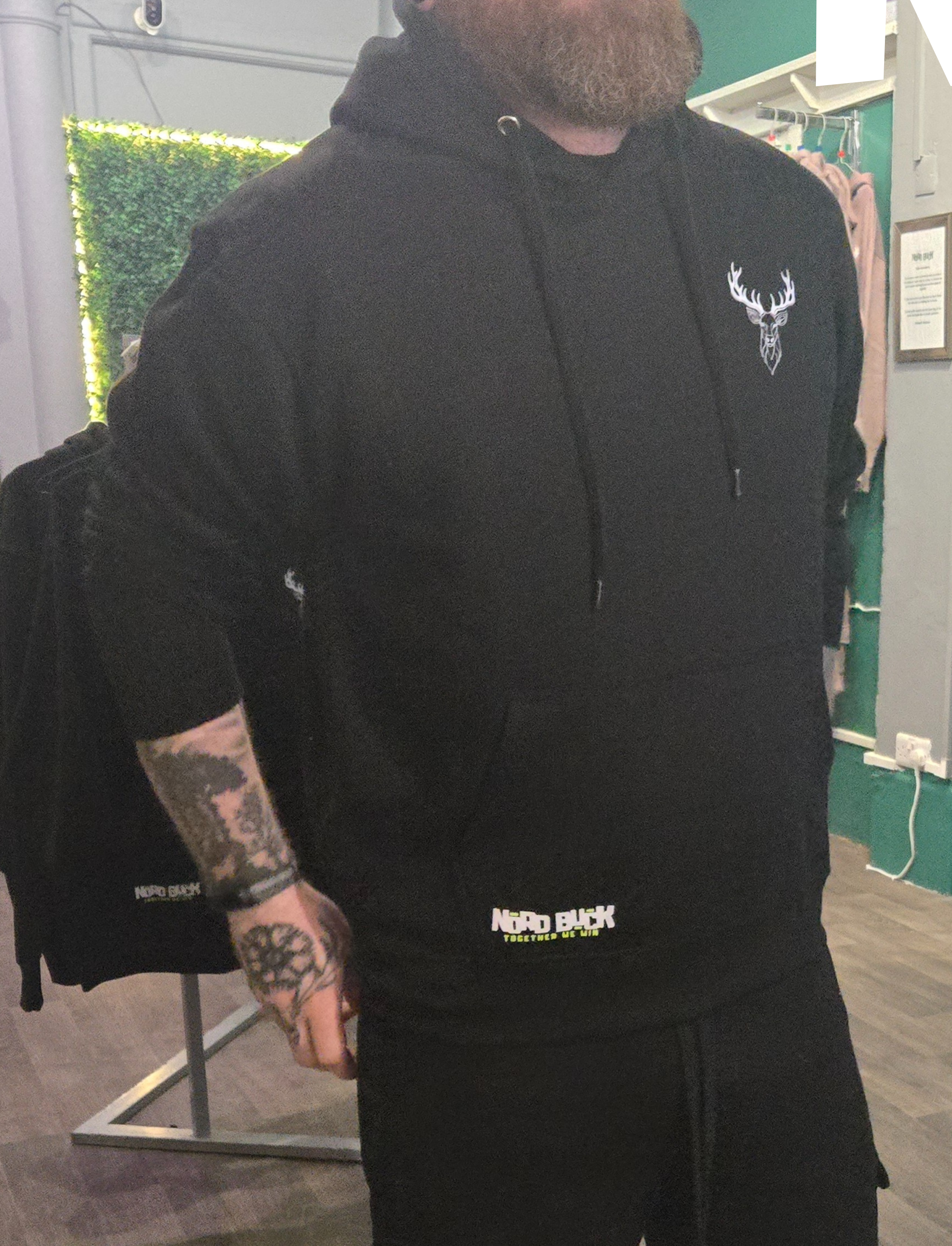 Urban Pullover Hoodie - Black