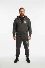 Urban Zip Up Hoodie (Charcoal)