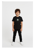 Kids Black Mountain Tee