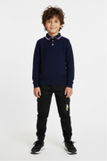 Kids Cargo Trousers Black
