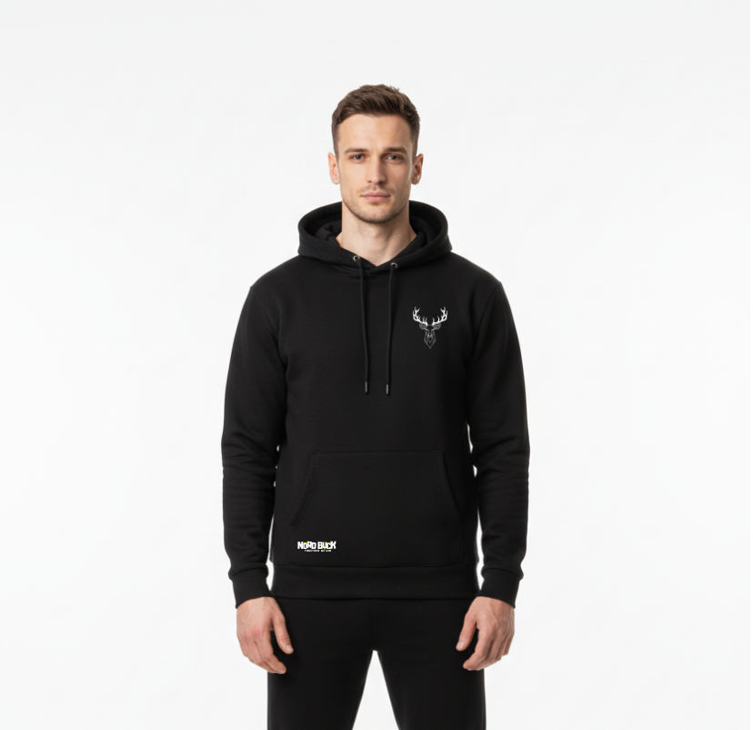 Urban Pullover Hoodie - Black