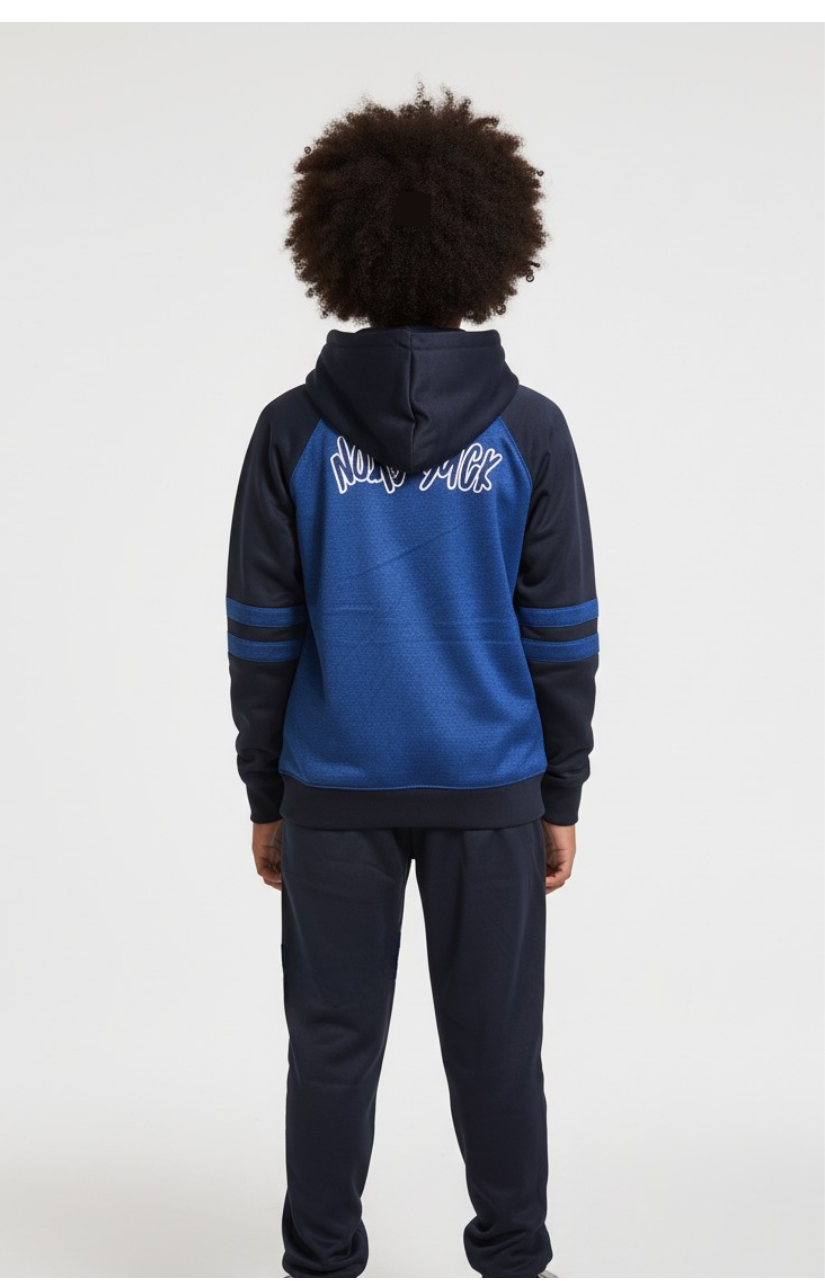 Junior Streetstyle Tracksuit (Blue)