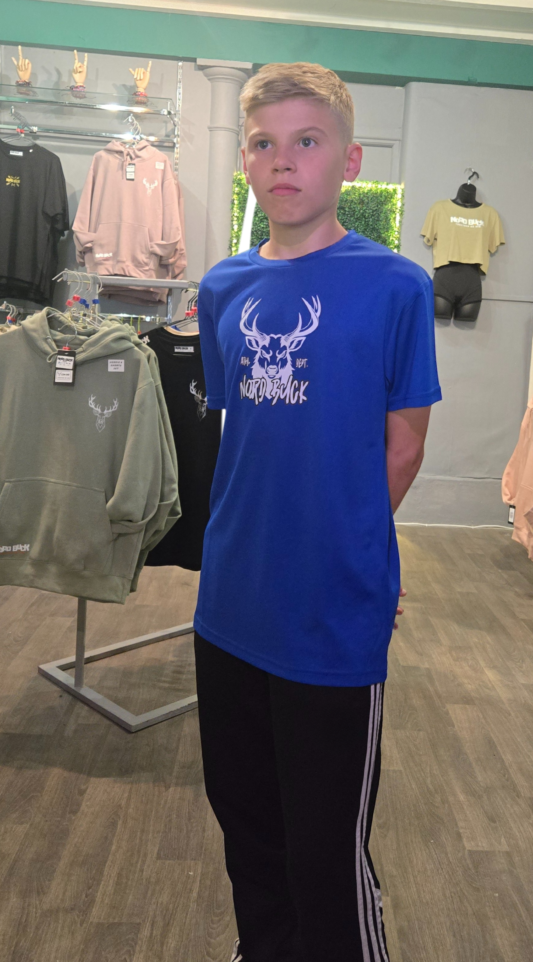 Junior Sports Tee (Royal Blue)