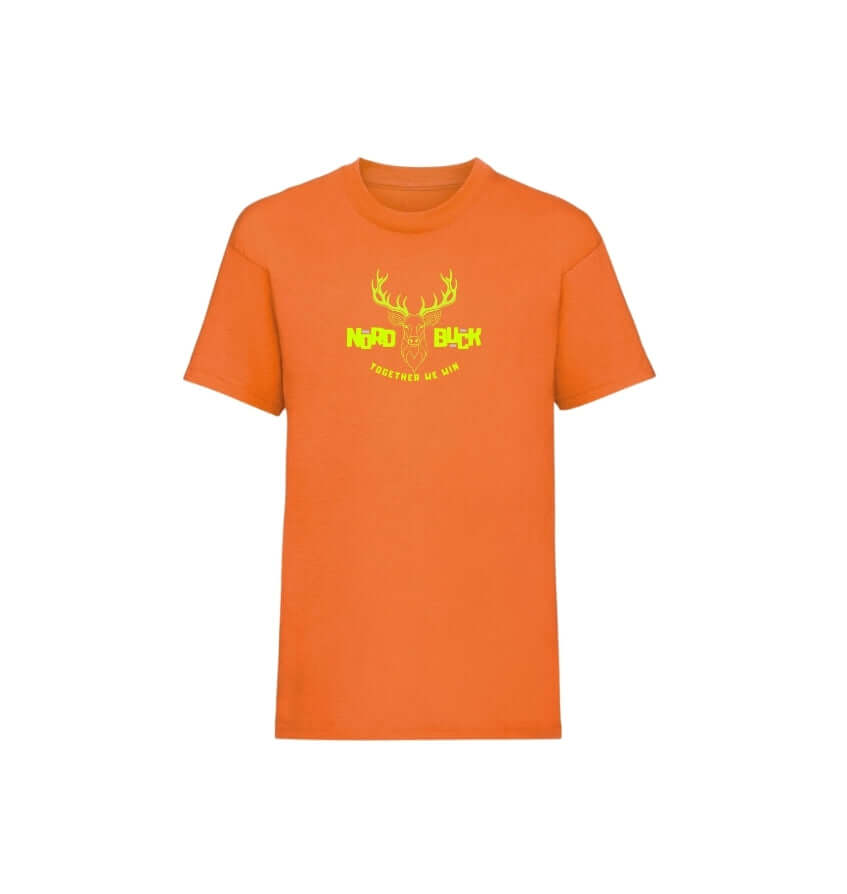 Kids Stag Tee - Orange