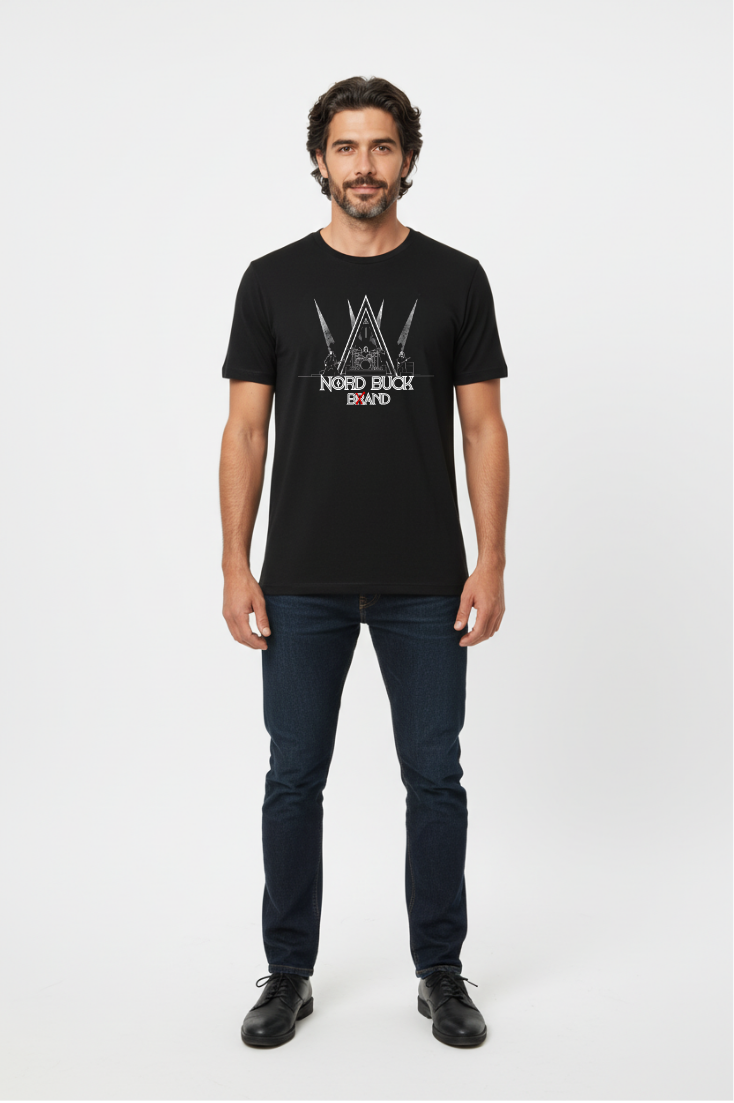 Nord Buck Band T-Shirt (Adults) 'Black'