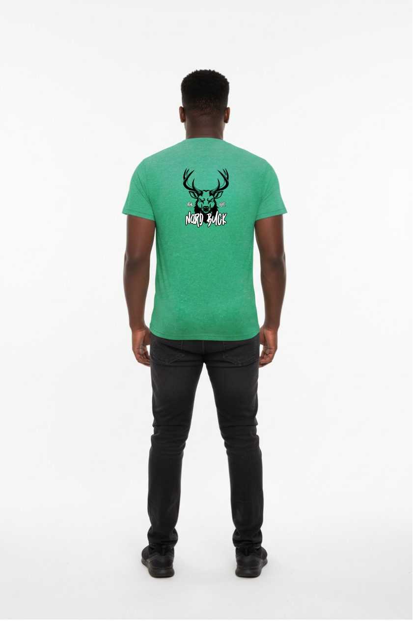 Mens Sports Top (Green Melange)