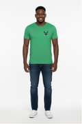 Mens Sports Top (Green Melange)