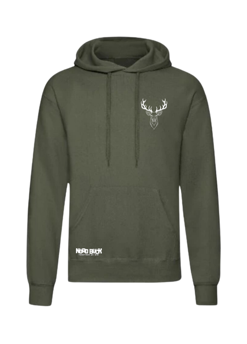 Adults Comfort Fit Hoodie (Green)