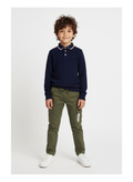 Kids Cargo Trousers Green