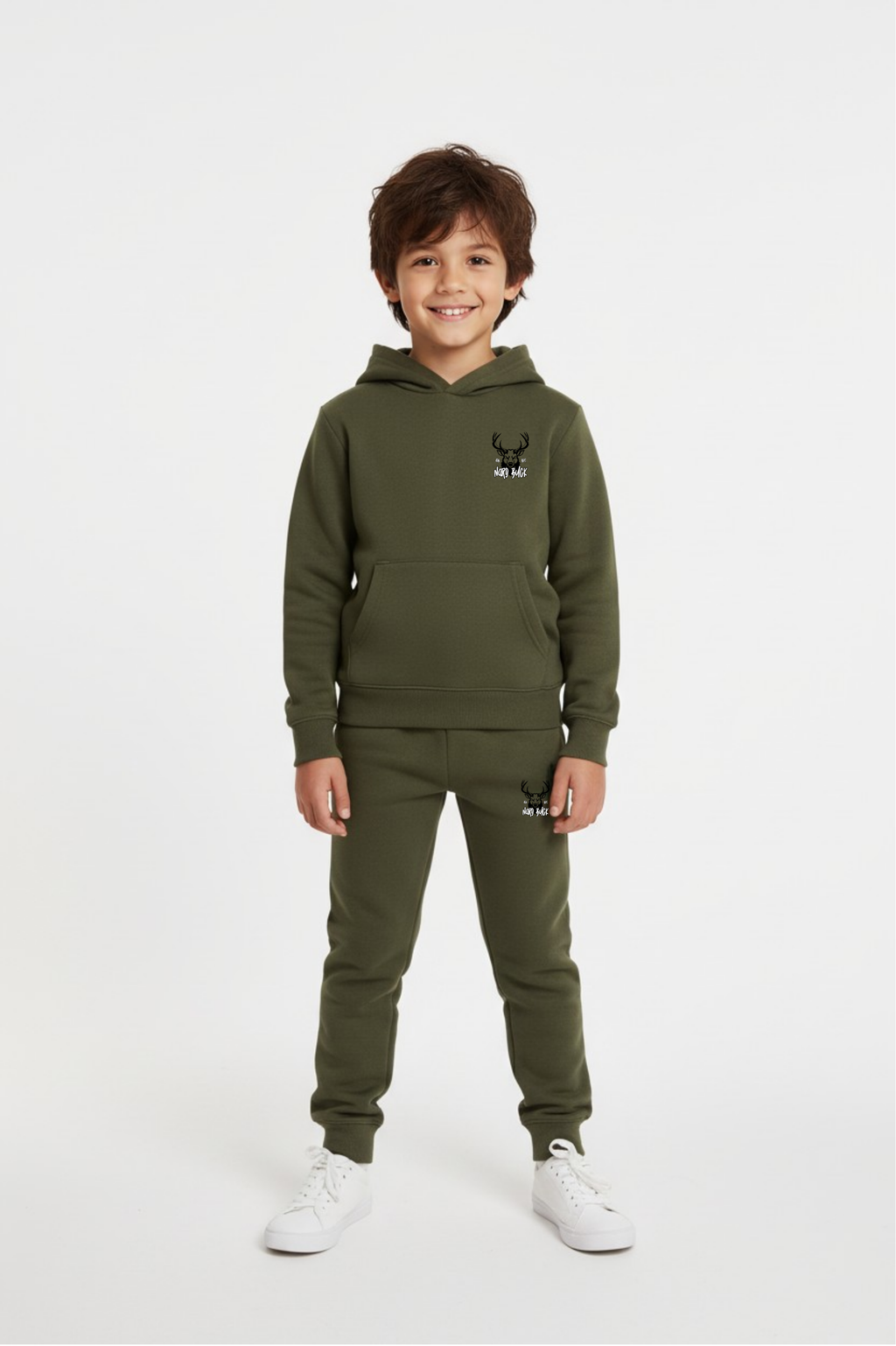 Juniors Athl Dept Green Tracksuit