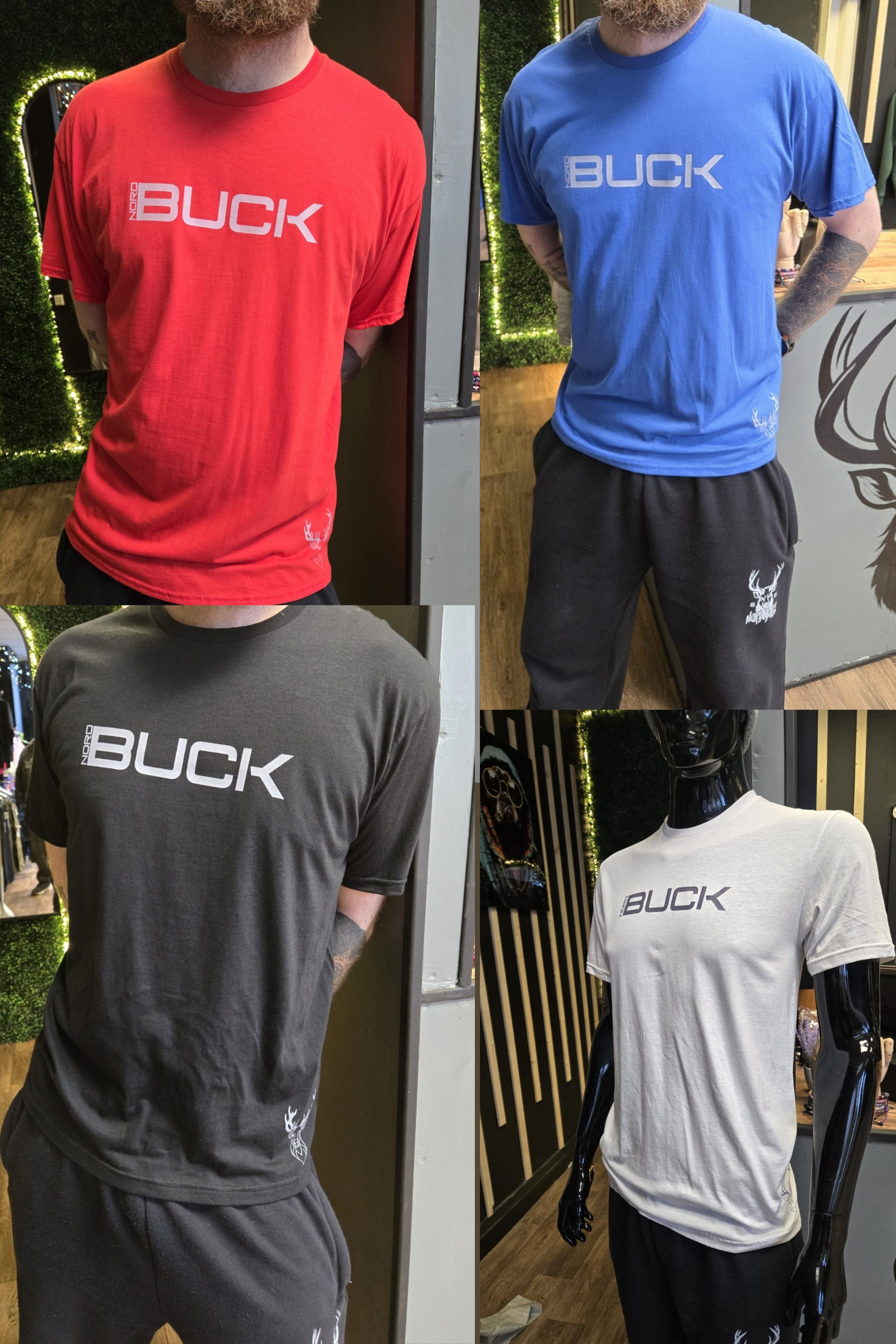 Buck Oversized Tee (4 Colours)