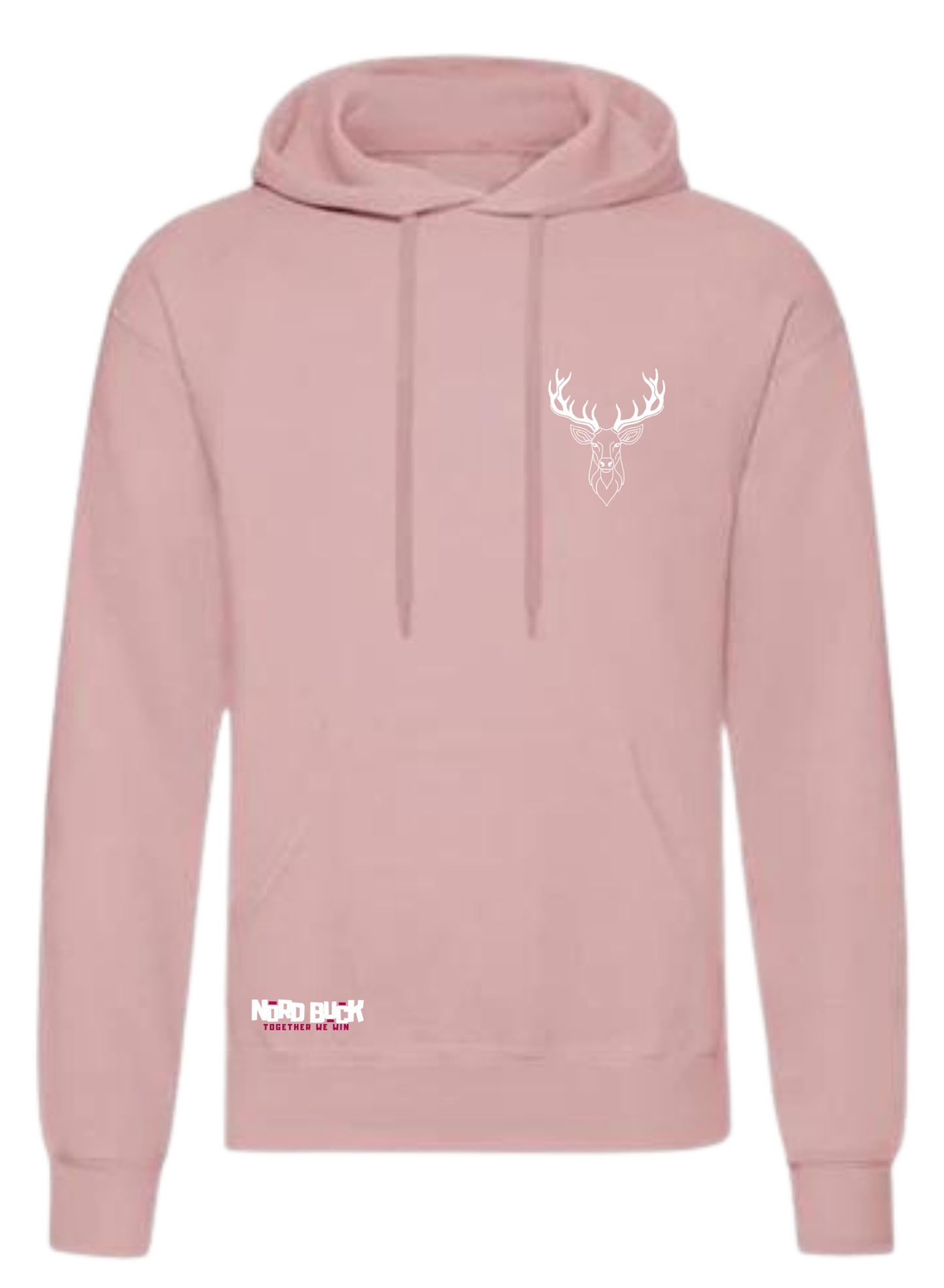 Adults Comfort Fit Hoodie (Pink)