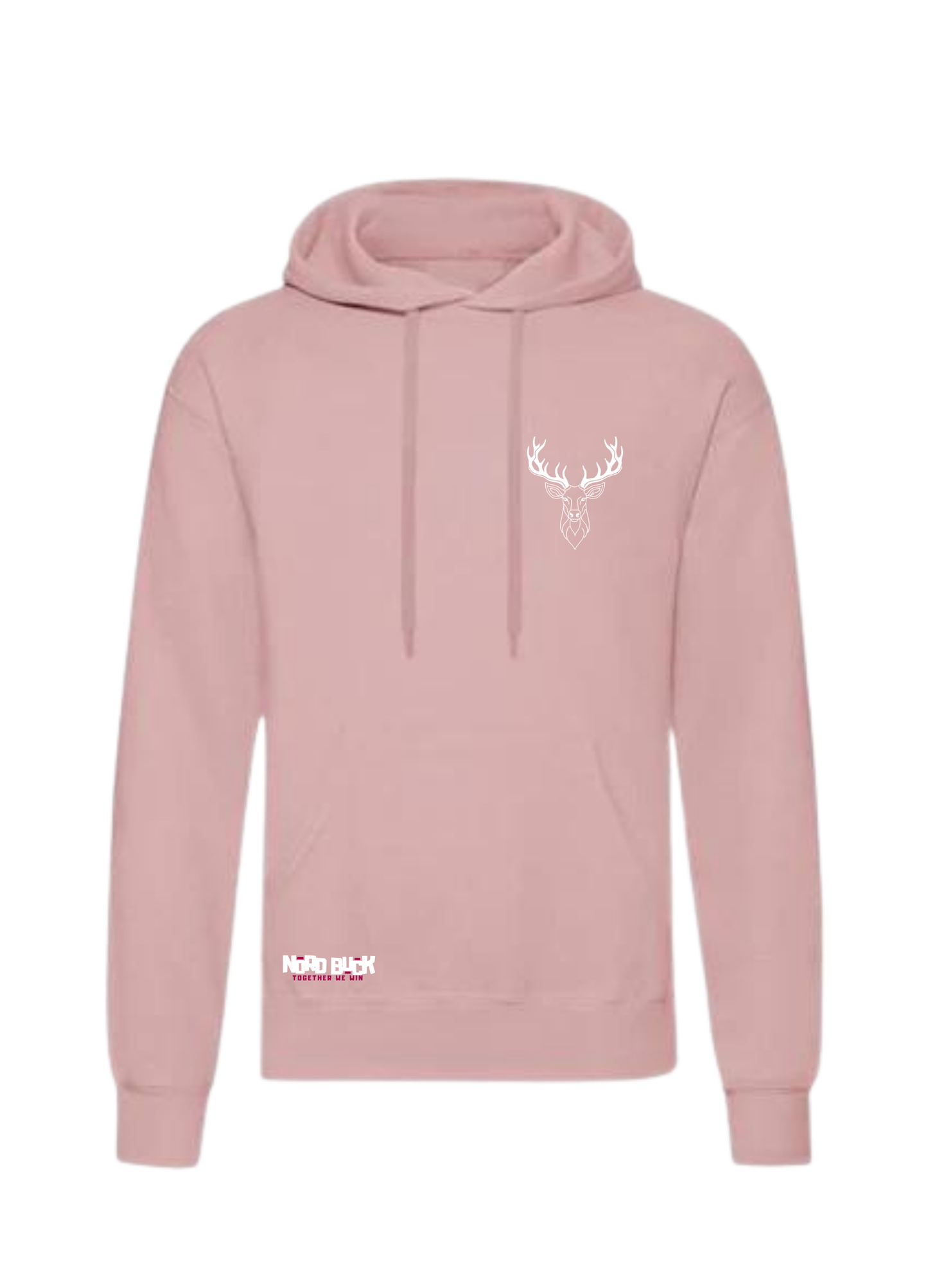 Adults Comfort Fit Hoodie (Pink)