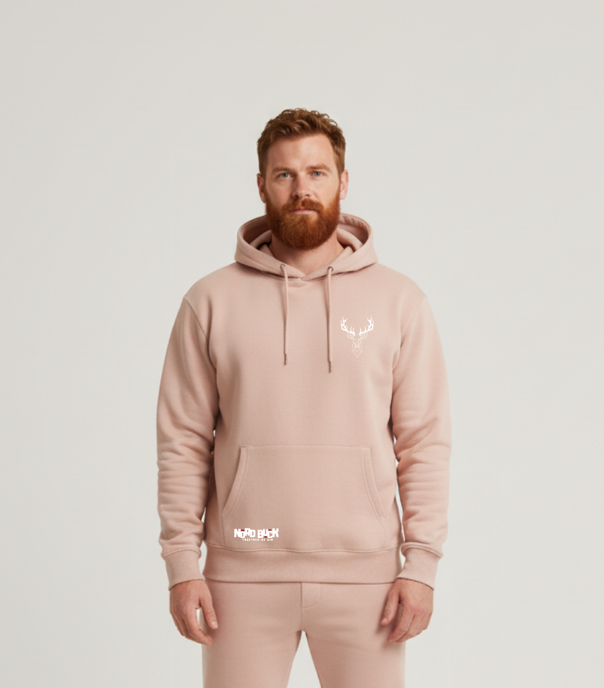 Urban Pullover Hoodie- Pink