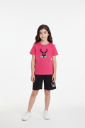 Junior Sports Tee (Pink)