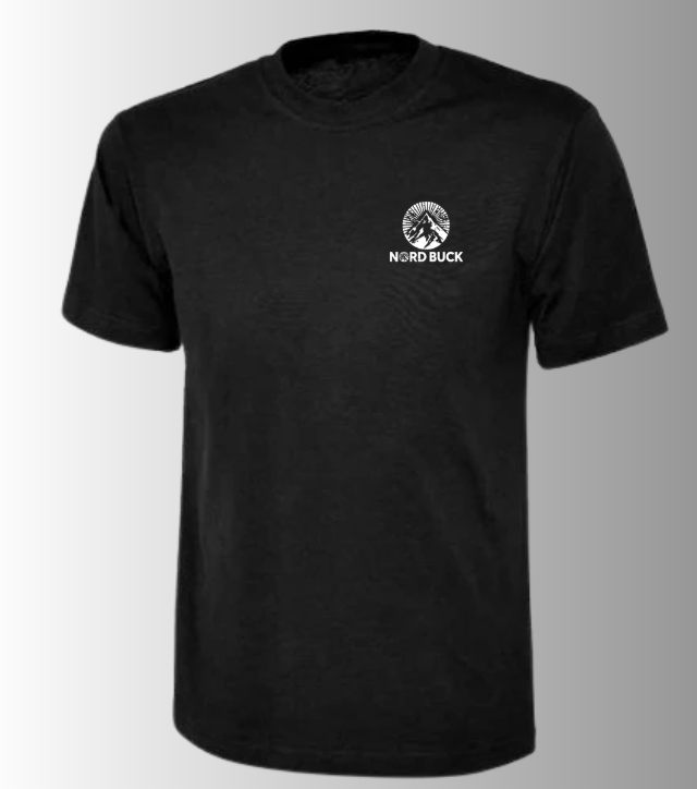 Men's 100% cotton short sleeve T-Shirt Black