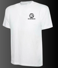 Men's cotton short sleeve Mountain T-Shirt - White