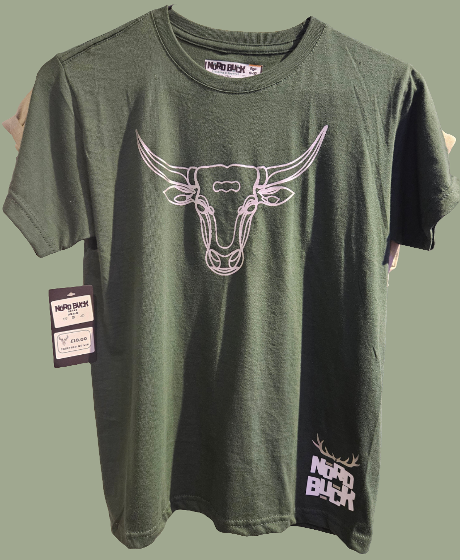 Kids Bull Print Tee