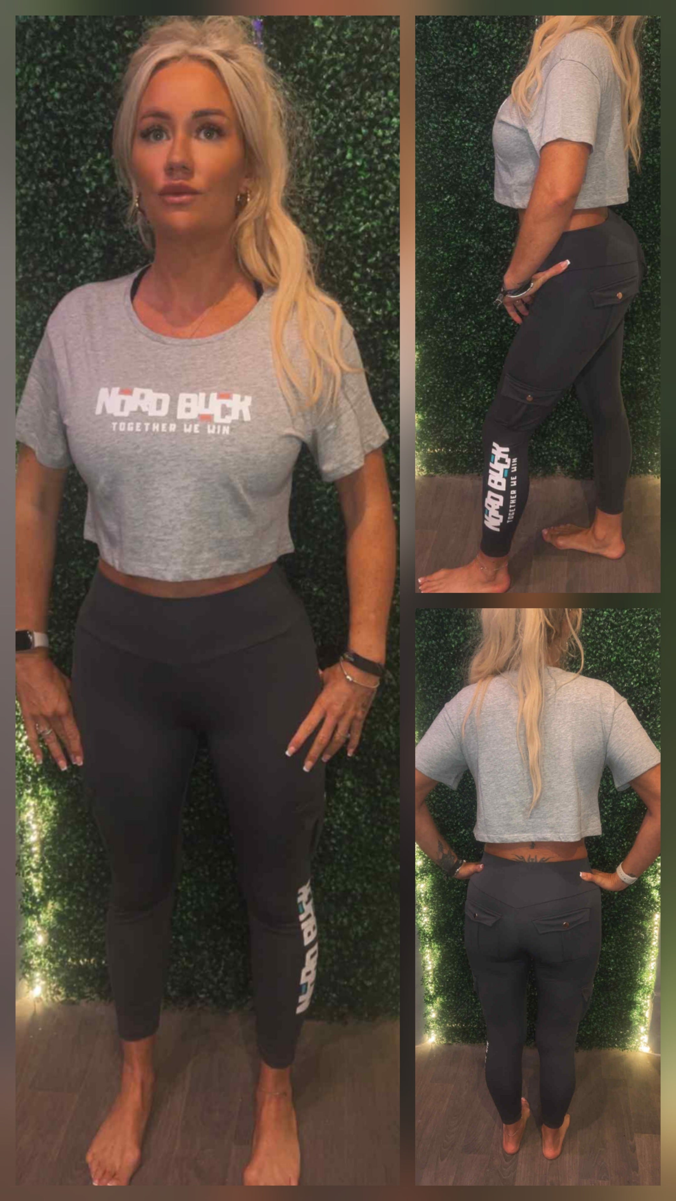 NB Stretch Cargo Leggings - Grey