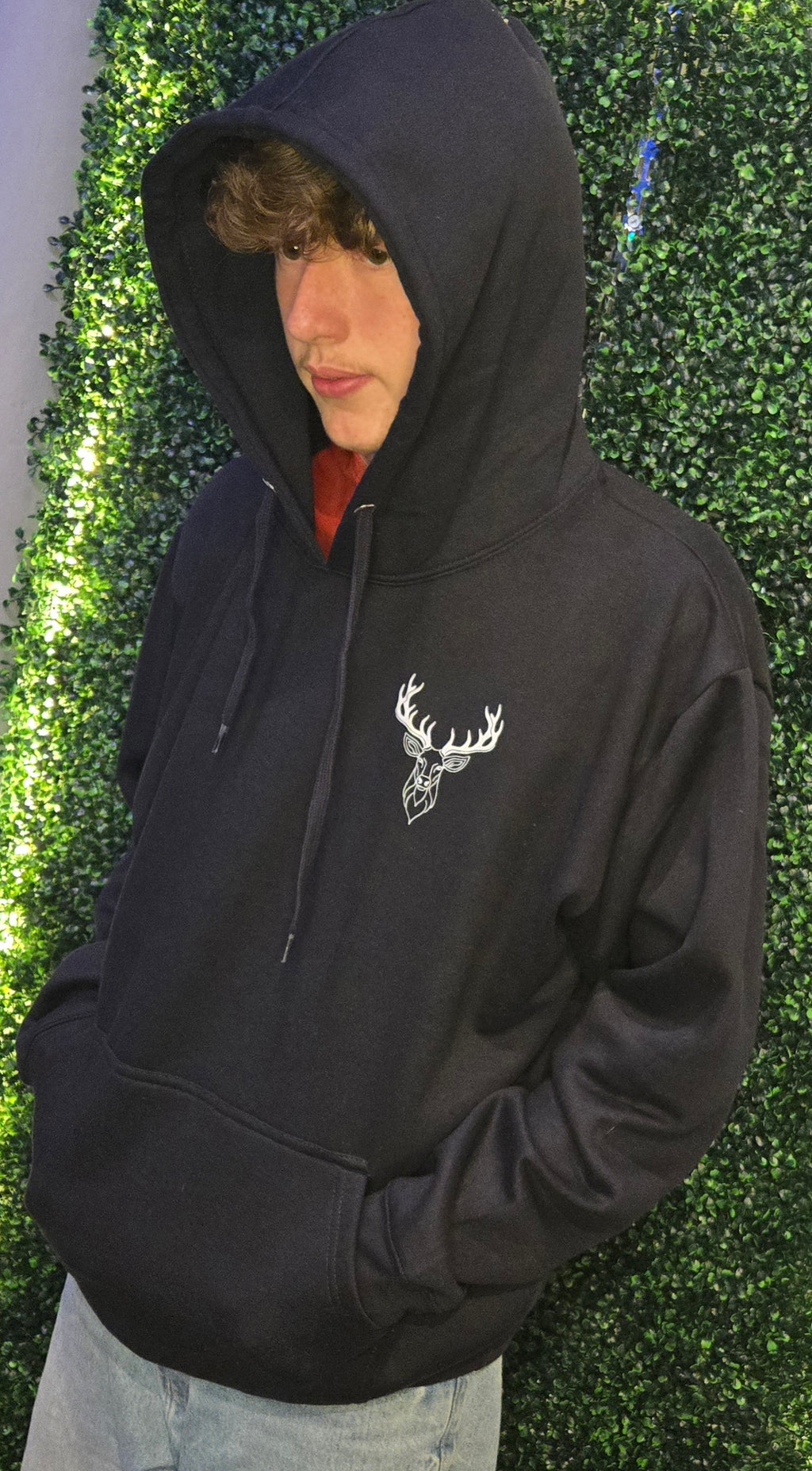 Stag adults hoodie - Navy