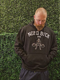 Skeleton Gym Hoodie - Black