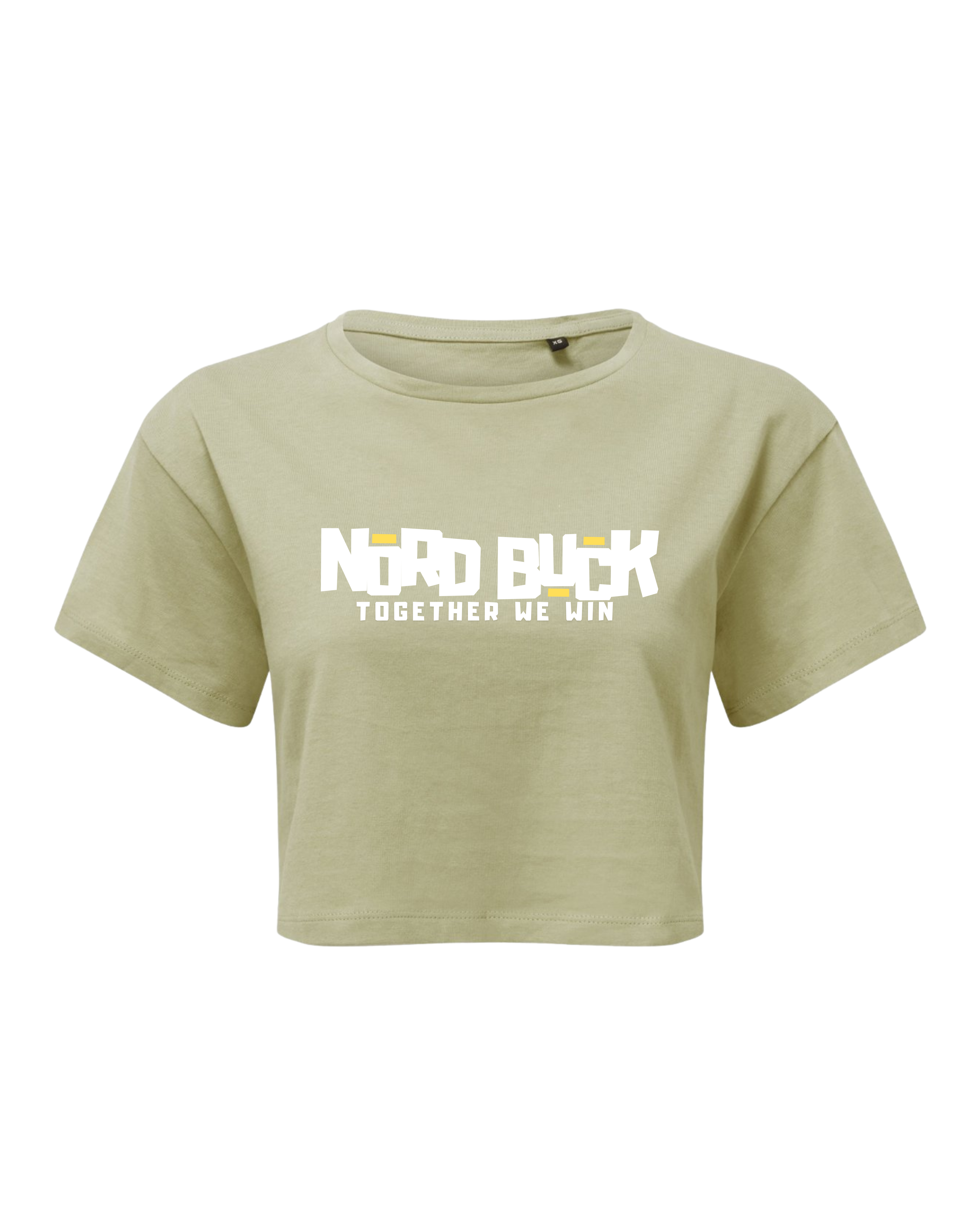 Womens crop top Green