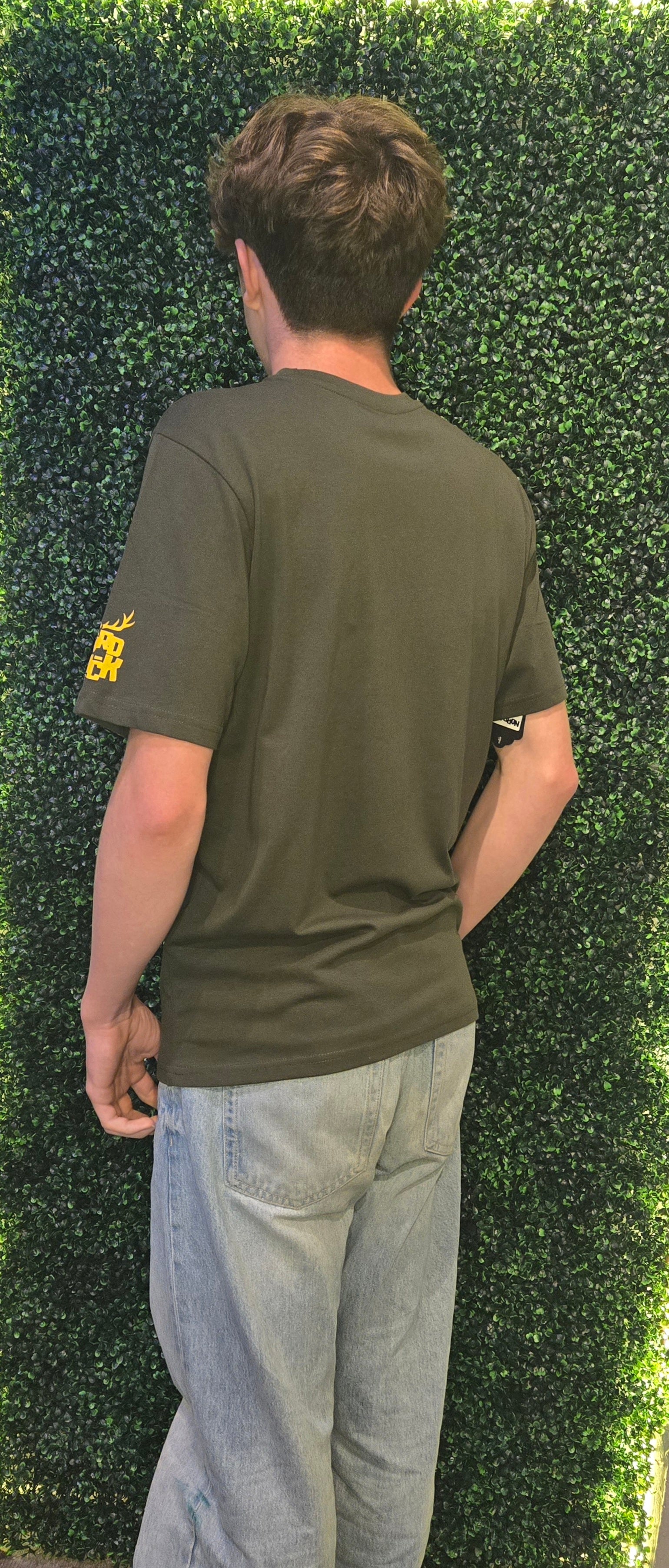 Stag Print Slim Fit Tee