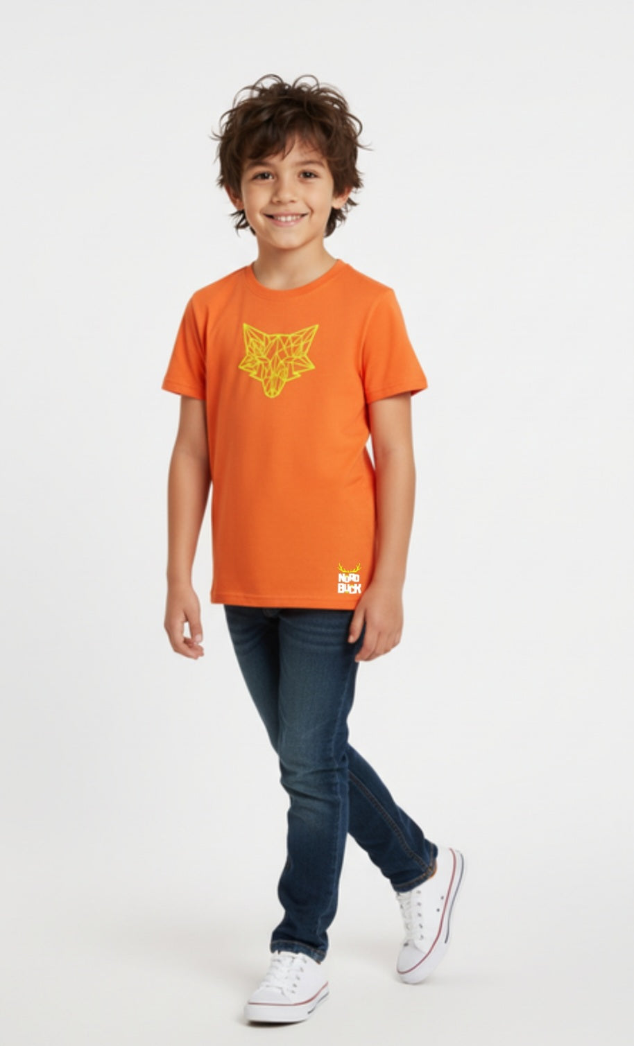 Kids Fox Print Tee