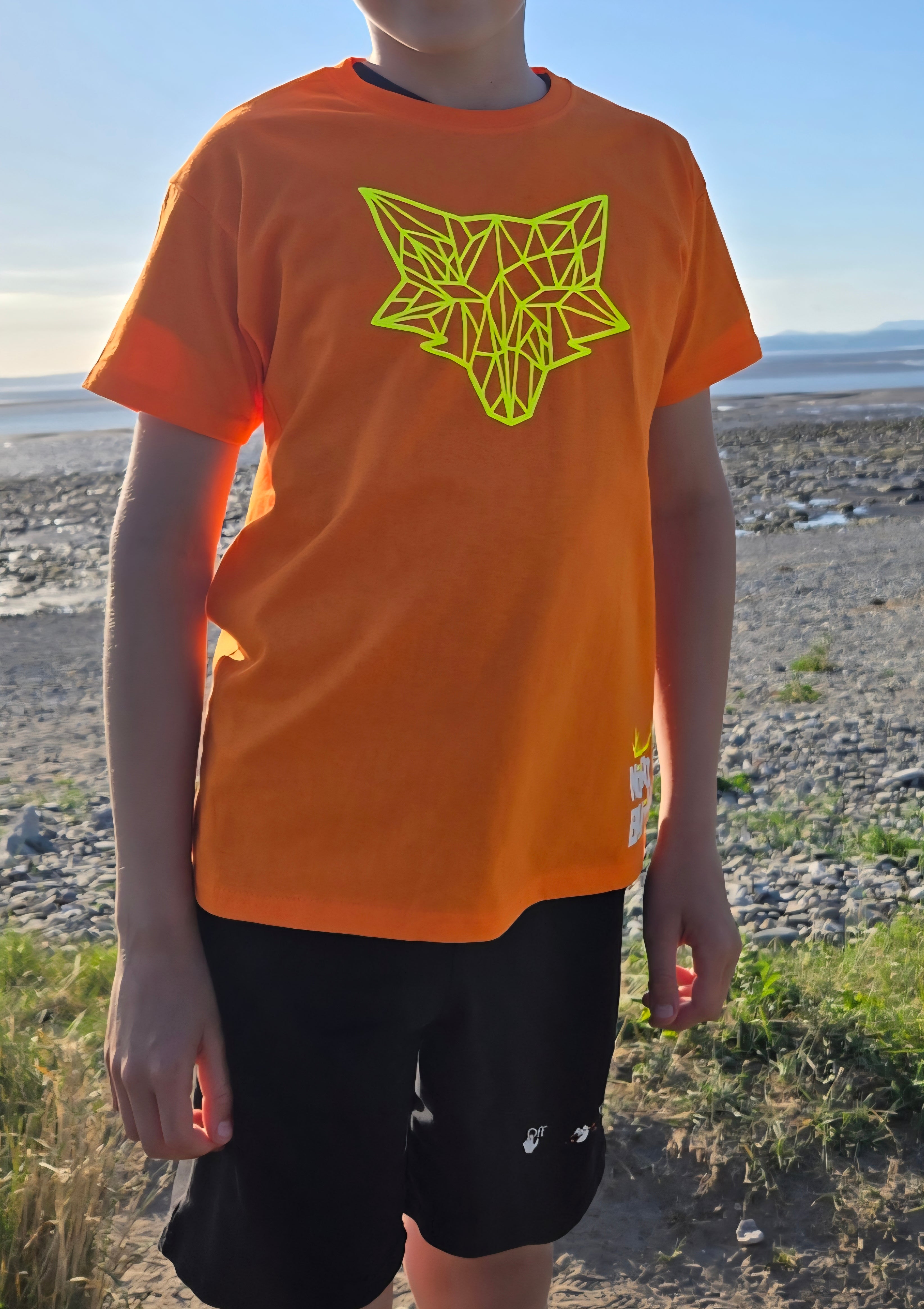 Kids Fox Print Tee