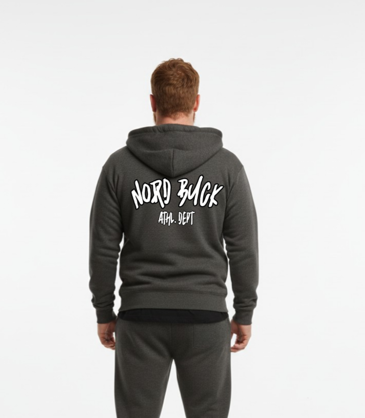 Urban Zip Up Hoodie (Charcoal)