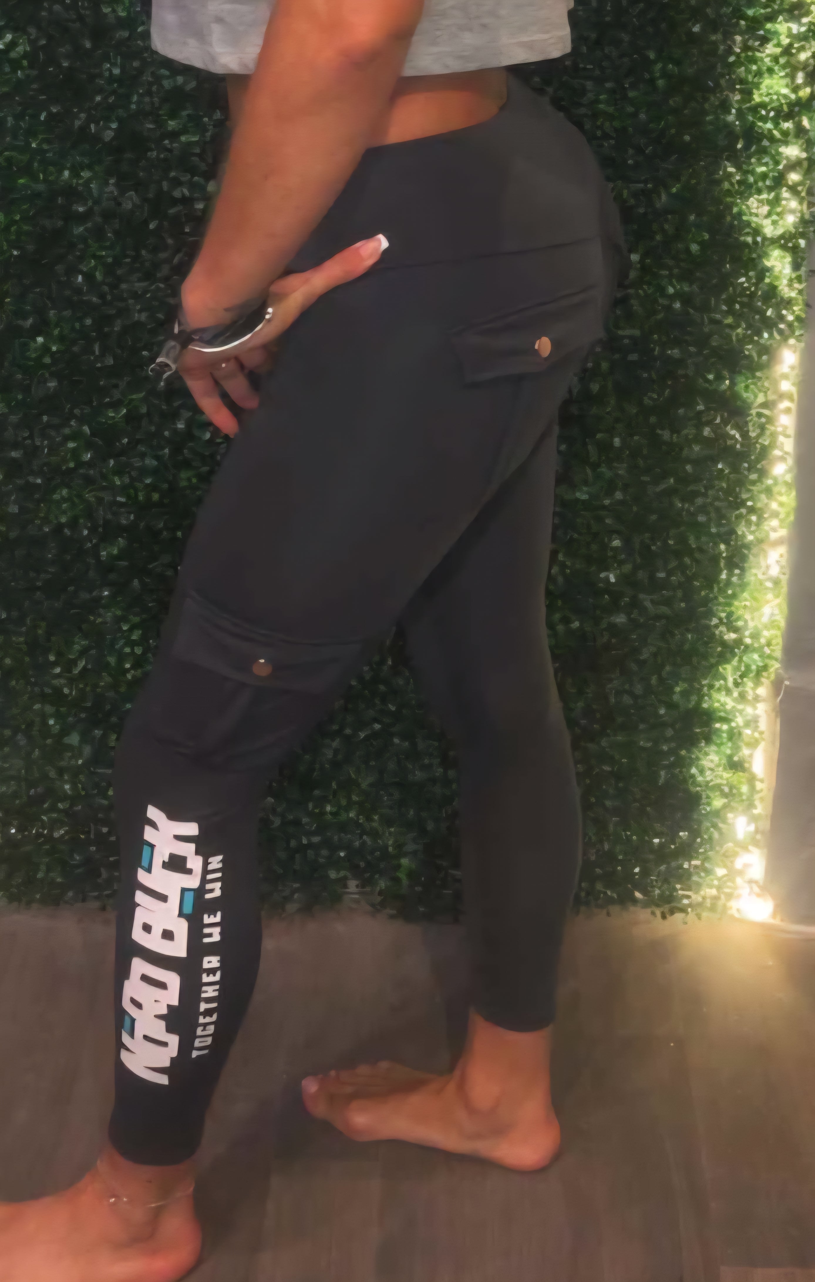 NB Stretch Cargo Leggings - Grey