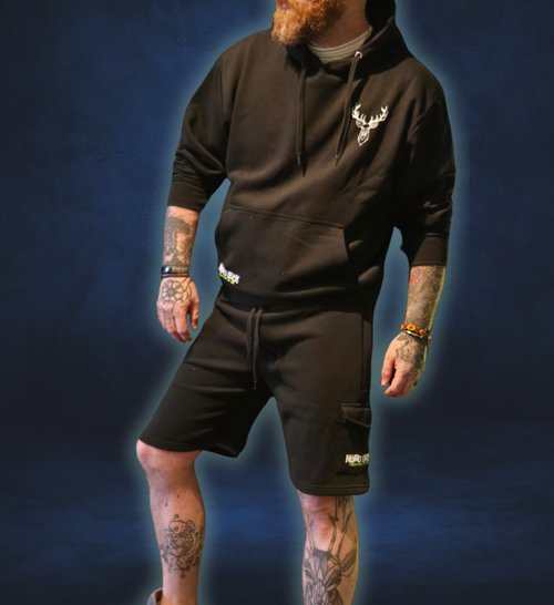 Adults Comfort Fit Hoodie (Black)
