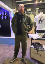 Urban Zip Up Hoodie (Green)