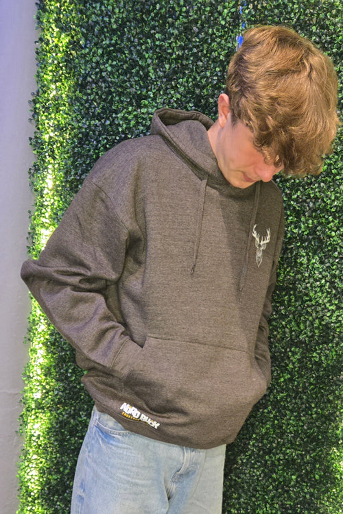 Adults Comfort Fit Hoodie (Charcoal)