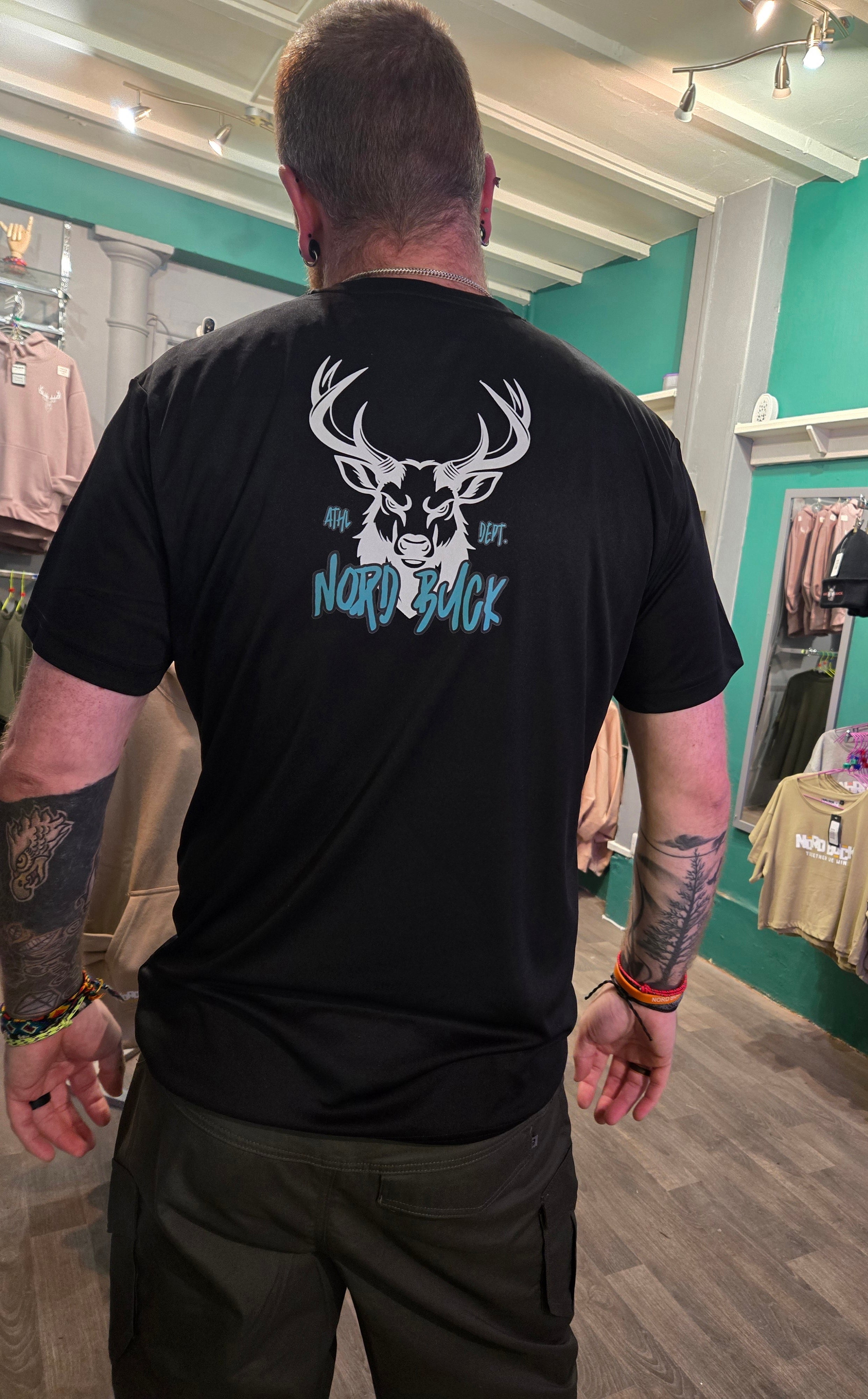 Men's Sports Top (Black)