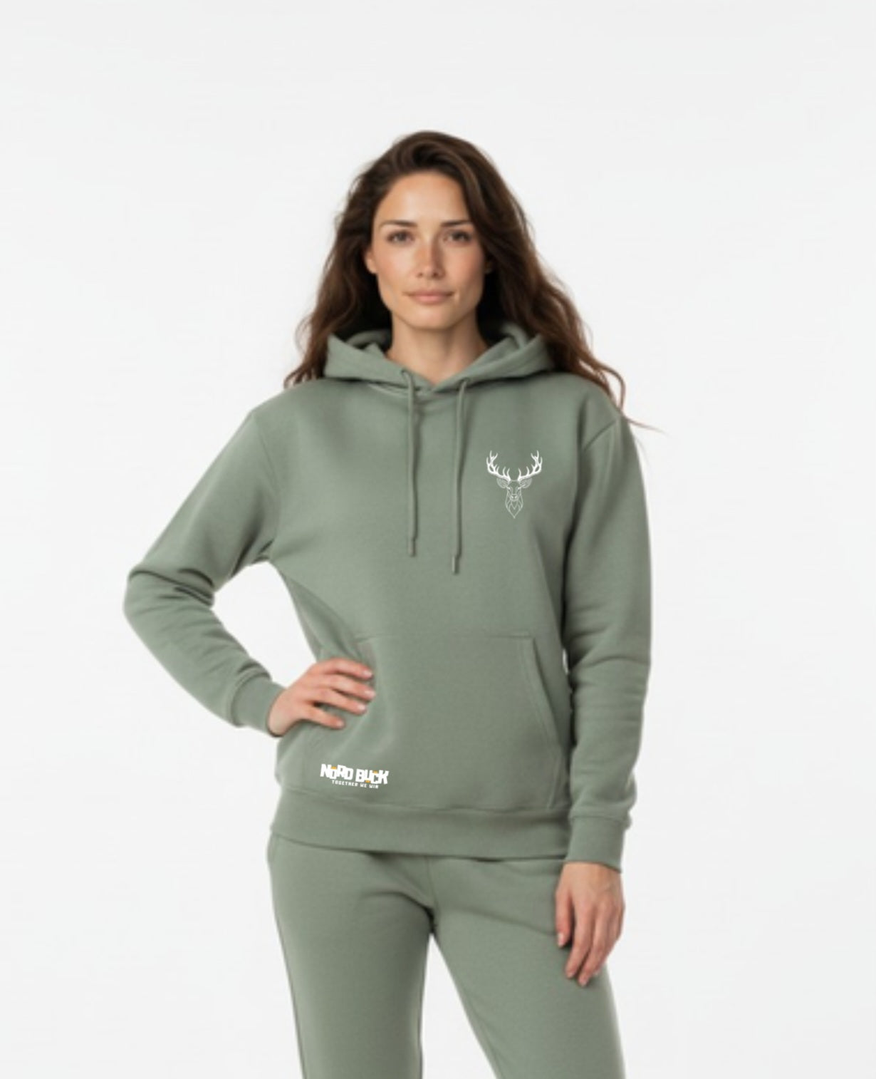 Urban Pullover Hoodie - Sage Green