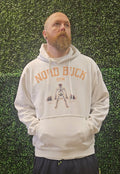 Skeleton Gym Hoodie - White