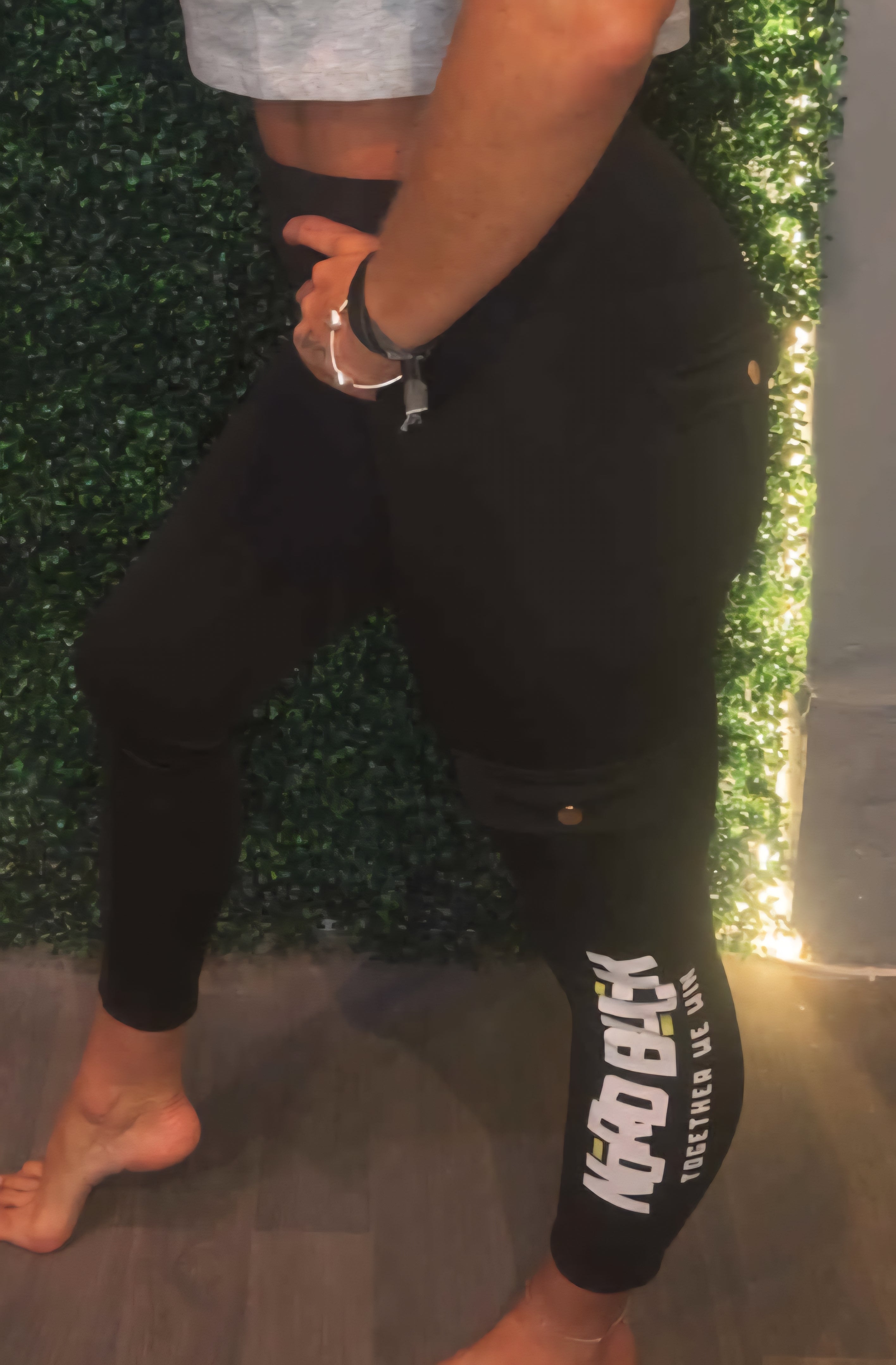 NB Stretch Cargo Leggings - Black