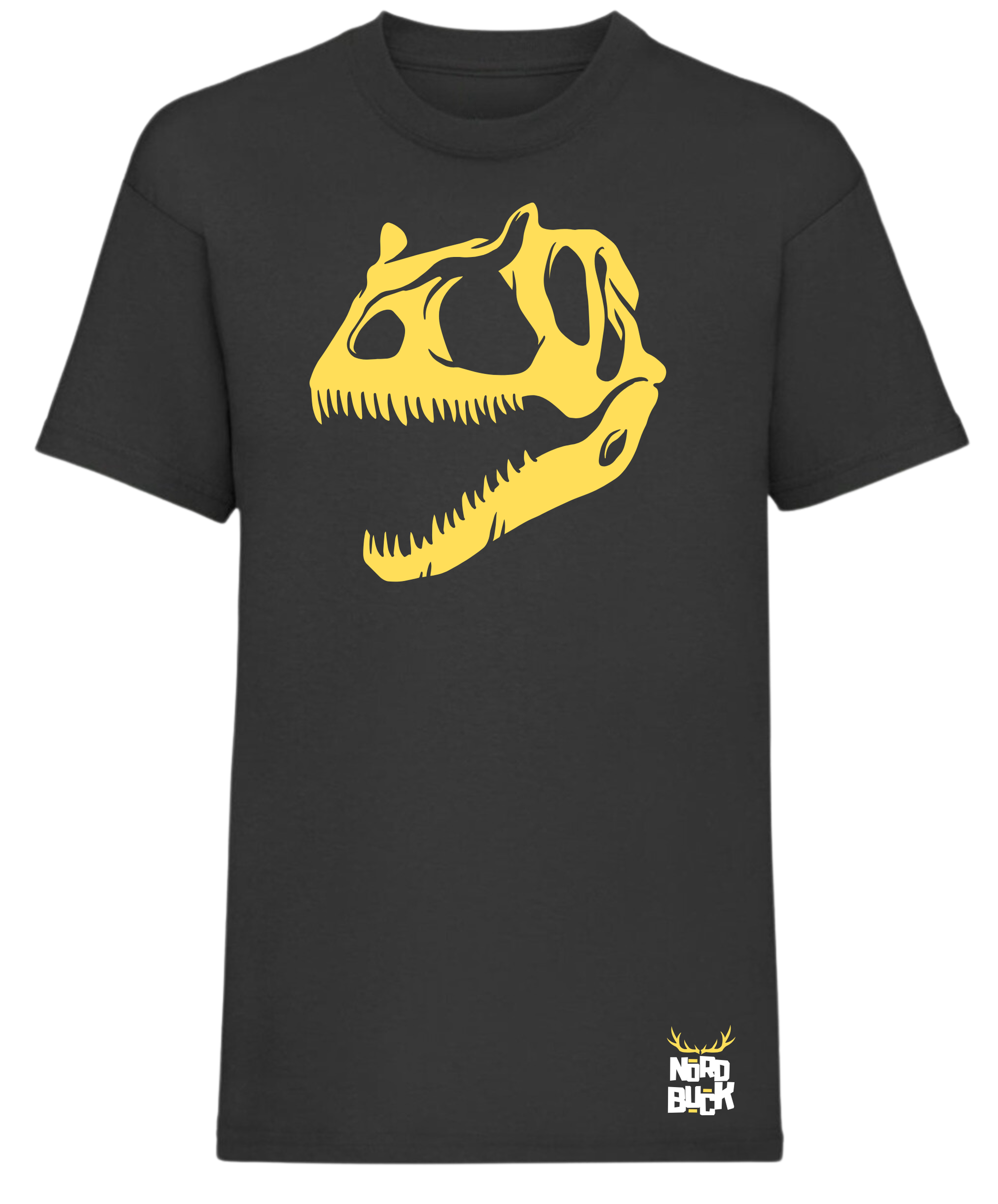 Toddlers Dinosaur Print Tee - Black